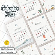 2026 CALENDAR 2026 DESK CALENDAR/ 2026 WALL CALENDAR/ ABADI CALENDAR/ AESTHETIC CALENDAR/ Mini Calen