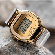 [Official Marco Warranty] GSHOCK GM-5600SG-9 /GM5600SG / GM5600 Gold Metal Case Digital Men Watch