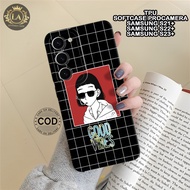 HP Samsung S21/S22/S23 Case (PLUS) - Leviora Case - Black Fashion Case - Samsung S21/S22/S23 Softcas