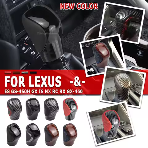 For Lexus ES350 GS300 GS350 GX460 NX300 IS250 IS350 RX350 RC300 RC350 Automatic Car Gear Shift Knob 