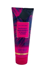 Bath and Body Works BAHAMAS - PASSIONFRUIT & BANANA FLOWER Ultra Shea Body Cream 8 Ounce (2020 Editi