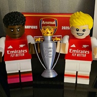 Arsenal player models - Saka, Rice, Odegaard, Eze, Viktor Gyökeres made from plastic - 22-23cm