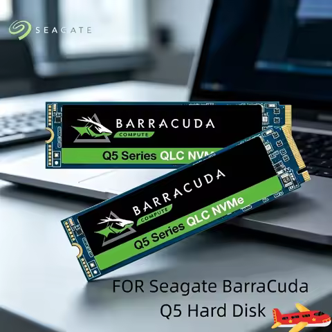 FOR Seagate 128GB/256GB/512GB/1TB/2TB BarraCuda Q5 M.2 SSD, 2400MB/s 2280 SATA Hard Disk for Desktop