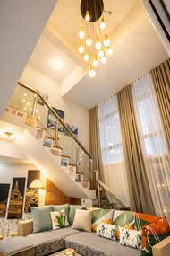 อพาร์ตเมนต์ 3 ห้องนอน 4 ห้องน้ำส่วนตัว ขนาด 100 ตร.ม. – มันดาลูยอง (A2J Luxury 3BR Suite Near Uptown