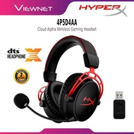 HYPER-X HYPERX CLOUD ALPHA WIRELESS GAMING HEADSET HEADPHONE WITH DTS HEADPHONE X AND NOISE CANCELLI