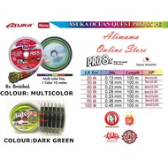 NEW ASUKA PRO / OCEAN QUEST SPECIAL PRO 8X 100M FISHING LINE 4LB-100LB