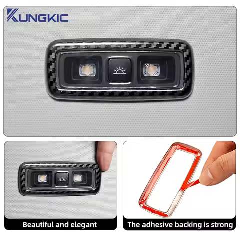 For Ford Explorer 2020 2021 2022 2023 2024 2025 Rear Reading Light Overlay Cover Trim Car Accessorie