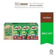 NESTLE Milo Chocolate Malt UHT 125ml x 4s (Halal)