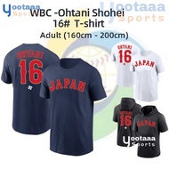 WBC Japan Ohtani Quick drying T-shirt 【S-3XL】Commemorative edition Baseball Ohtani Shohei Custom nam