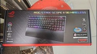 全新未用 ASUS ROG STRIX SCOPE II 96 Wireless 無線遊戲鍵盤