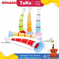 Cusss Raid! Horn Trumpet New Year Trumpet/ Cheap Plastic Inflatable Trumpet/ Curved Horn Trumpet/