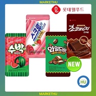 [LOTTE]Iced Drink Pouch Screw bar, Watermelon Bar Ade, Wild Body Latte, Choco Fudge Latte 230ml/ Kor