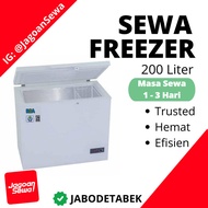 RENTAL (1 - 3 Hari) Freezer Box 200 Liter RSA CF-220 GEA Sharp