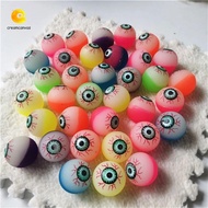 CREAMCANVAS​ Halloween Bouncy Balls Funny 10Pcs Children Gifts Toy Balls Kids Bouncy Toy Jumping Bal