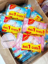 ISI 10 CUSSONS WIPES TISSUE BASAH - BELI 1 GRATIS 1 TISU BABY CUSSON HARUM LEMBUT