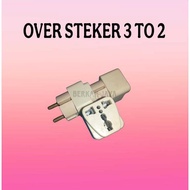 Over Plug 3 to 2 Plug Connection 3 to 2
