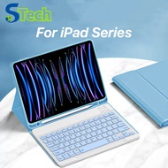 IPad Case With Bluetooth Keyboard Mouse For IPad Pro11/12.9 Air2/3/4/5 mini4/5/6 7/8/9/10th Protective Cover Accessories
