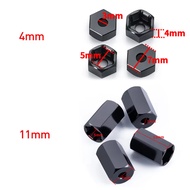 1/10 RC Truck Metal Wheel Hex Hub Adapter 5mm Convert to 7mm 12mm Fit WPL D12 2WD Conversion Accesso
