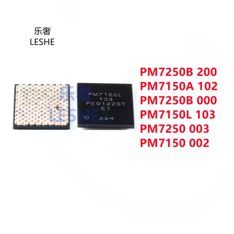 2-5Pcs PM7250B 200 PM7150A 102 PM7250B 000 PM7150L 103 PM7250 003 PM7150 002 Power Management IC