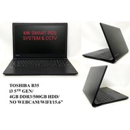Toshiba laptop B35 i3 5th Generation Recond ( Ready Stock )