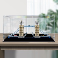 Transparent Acrylic Display Box For LEGO 10214 London Bridge Storage Case Dustproof Cover