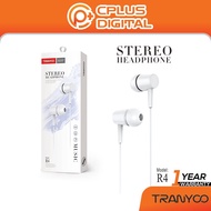 Tranyoo T-R4 /R8 / R9 /R11/ T1 in-ear Stereo Earphones With Mic Compatible for Android & IOS System 