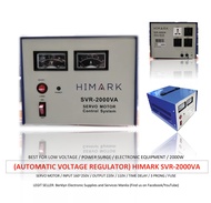 (Automatic Voltage Regulator) Himark SVR-2000VA / AVR / Servo Motor Type / Time Delay / 2000watts