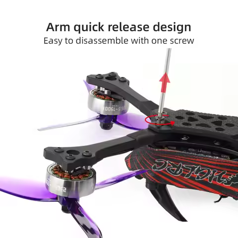 HGLRC Wind5 Lite V2 5-inch straight X T700 racing machine crossing machine Adopting high-performance