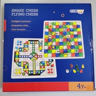 Snake chess+ flying chess 2in1