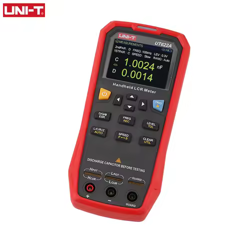 UNI-T UT622A UT622C UT622E Digital Capacimeter LCR Meter Capacitor Electronic Components Tester
