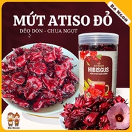 Mứt bông atiso đỏ Ba Ngon - mứt bông hoa bụt dấm chua ngọt