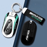 Car Key Case for Mercedes Benz 2023 Key Cover A C E S Class GLA GLC GLE GLS 180 200 250 300 35 45 Re