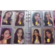 Karina aespa official photocard