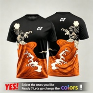 Available-YONEX Jersey Fashion Boutique Sports Baju t shirt lelak Leisure Loose Size Men's T-shirt B