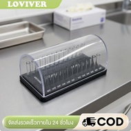 Acrylic Dental Storage Container Oral Archwire Organizer Clear Wire Holder Drawer Type Case for Clin