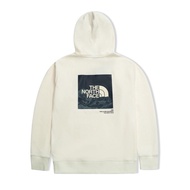 NORTH FACE THE NOETH FACE BEIJIA หมวกคลุมด้วยหิมะคลุมศีรษะพิมพ์ลำลองร้อยเสื้อกันหนาวคลุมด้วยผ้าชายแล