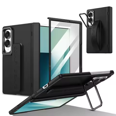 Non-Slip Shockproof Glass Film Stand Accessories Case for Samsung Galaxy Z Fold8 Ultra Fold 8 Fold7