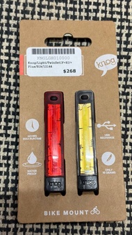 Knog Twinset Front & Rear USB Rechargeable Bike Lights