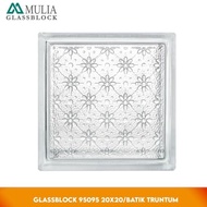 MULIA Glass Block TRUNTUM MULIA TRUNTUM Glass Block/ 19x19x9.5CM