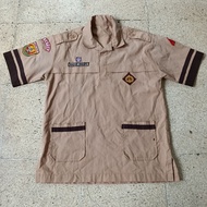 Preloved elementary school scout uniform/rex18