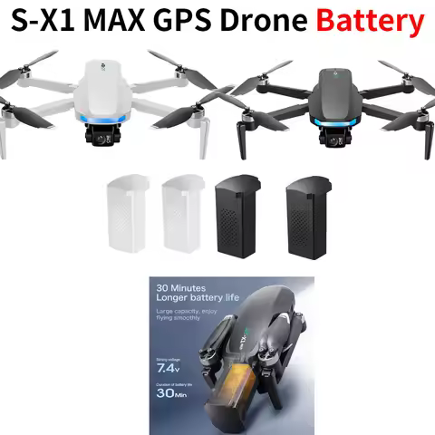 S-X1 MAX GPS Drone Battery 7.4V 1600mAh Battery for S X1 MAX GPS Drone Parts