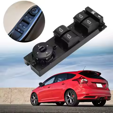 NEW-Car 7M5T-14A132-AB 7M5T14A132AB For Ford For Focus MK2 LV C-Max Master Power Window Lifter Switc