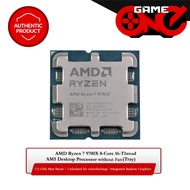 AMD Ryzen 7 9700X 8-Core 16-Thread AM5 Desktop Processor Without Fan (Tray)