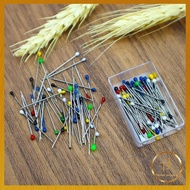 TEESYA JEWELLERY PIN051 P3 Pin Jarum Peniti Tudung Kepala Kecil Stainless Steel Dressmakers Pins Hij
