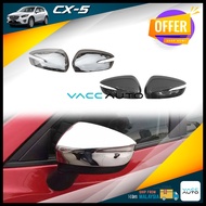 Mazda CX5 CX-5 KE Facelift Side Mirror Chrome Carbon Cover Protector 2015-2016 Car Accessories Vacc 