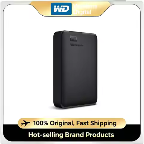 Western Digital WD Elements 2.5" USB 3.0 External Hard Drive 1T Portable External HDD Hard Disk For 