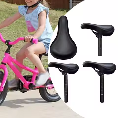Bike Saddle for Kids High Performance PU Leather Balance Bike Seat Cushion