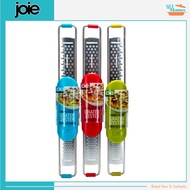 Joie Slider 2-In-1 Grater and Zester, Cheese Grater Lemon Zester 13-inch long