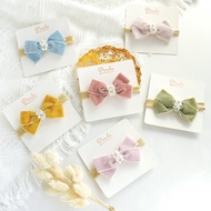 CIELE velvet bow baby headband