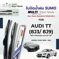 Sumo Sport Wiper Blades Model 22/20 Inch For Audi TT (8 J3/8 J9) Year 2006-2014